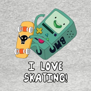 FanMade. I Love Skating! T-Shirt